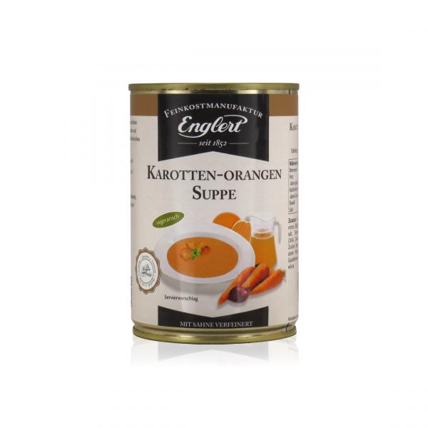 Karotten-Orangen Suppe vegetarisch, 390 ml / Dose